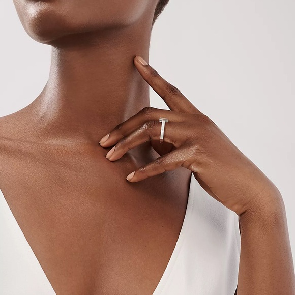 Tiffany T Square Ring in Sterling Silver - Picture 6 of 10